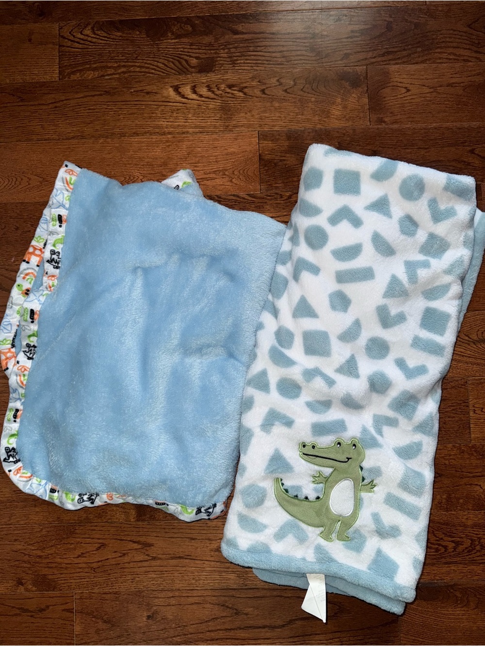 2 baby boy blankets
